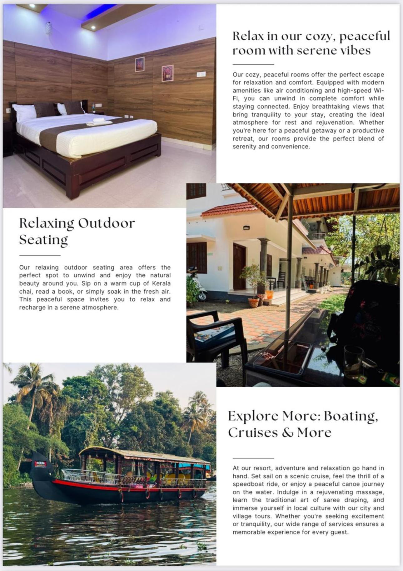 Chilanka Lake View Resort Alappuzha Exterior foto